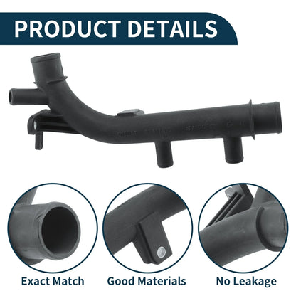 Radiator Outlet Hose Pipe   - Metal Downpipe