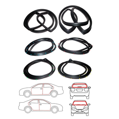 Complete Weatherstrip Set for Toyota Corolla (1974–1981)