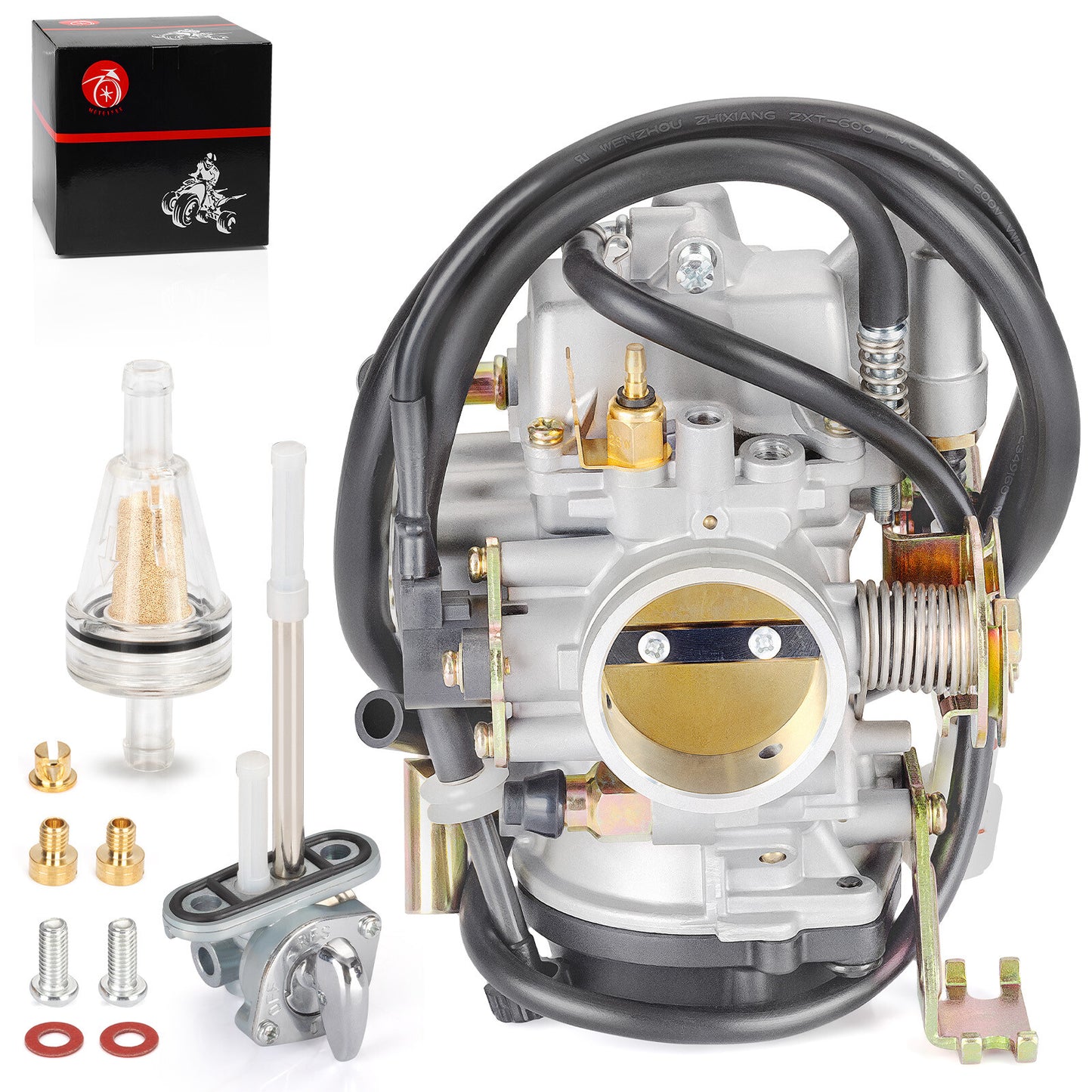 Carburetor and Fuel Valve for Yamaha Road Star 1600 1700 (1999–2003)