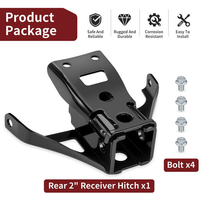 2" Receiver Hitch for Yamaha Kodiak 450 (2018–2025)
