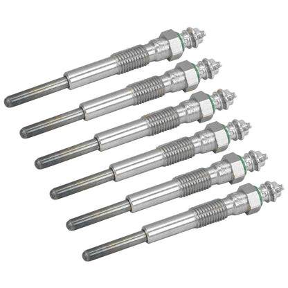 6 x Glow Plug for Toyota Coaster Bus (1982–1989)