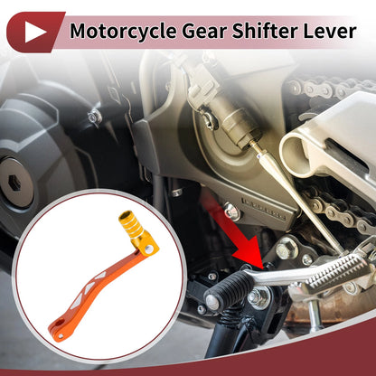 Folding Gear Shifter Lever for Yamaha TTR 50cc (2003–2023) Orange Gold Tone