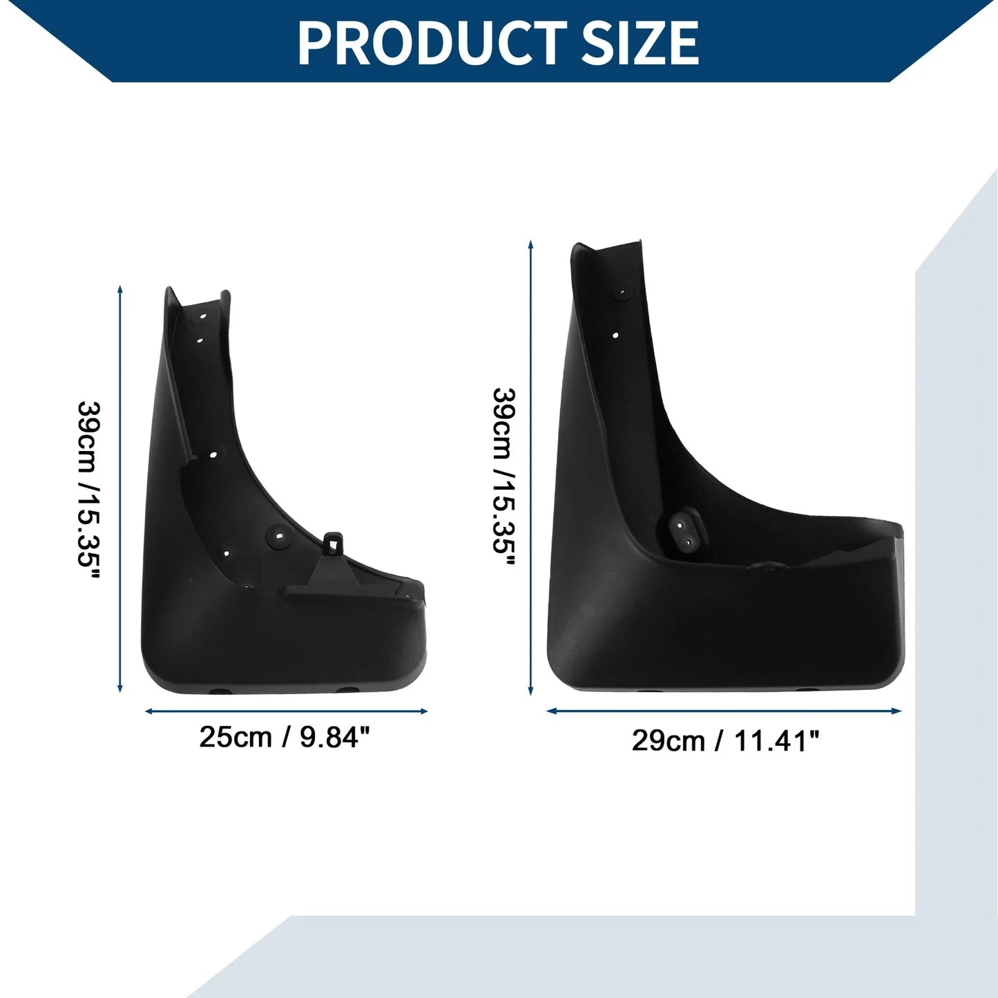 Mud Flaps Splash Guards for BMW X5 (2008 - 2018)