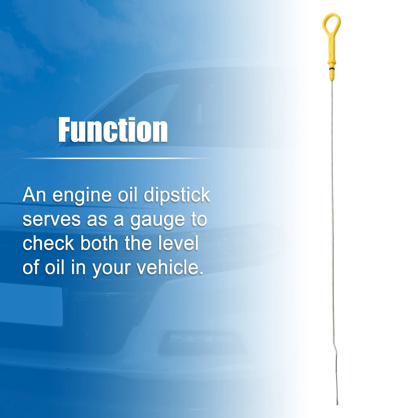 Engine Oil Fluid Level Dipstick for Mazda Miata (1989–1997) No.LFE210450D