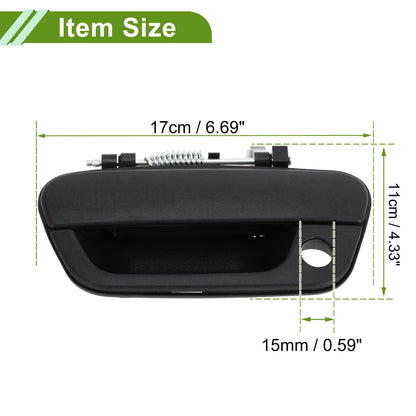 Exterior Door Handle for Chevrolet Spark (2013–2016) No.95227886 Black Front Left