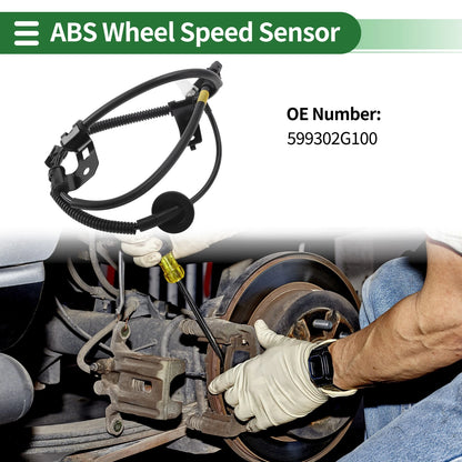 ABS Wheel Speed Sensor No. 599302G100 for Kia Optima (2007–2010) Rear Right