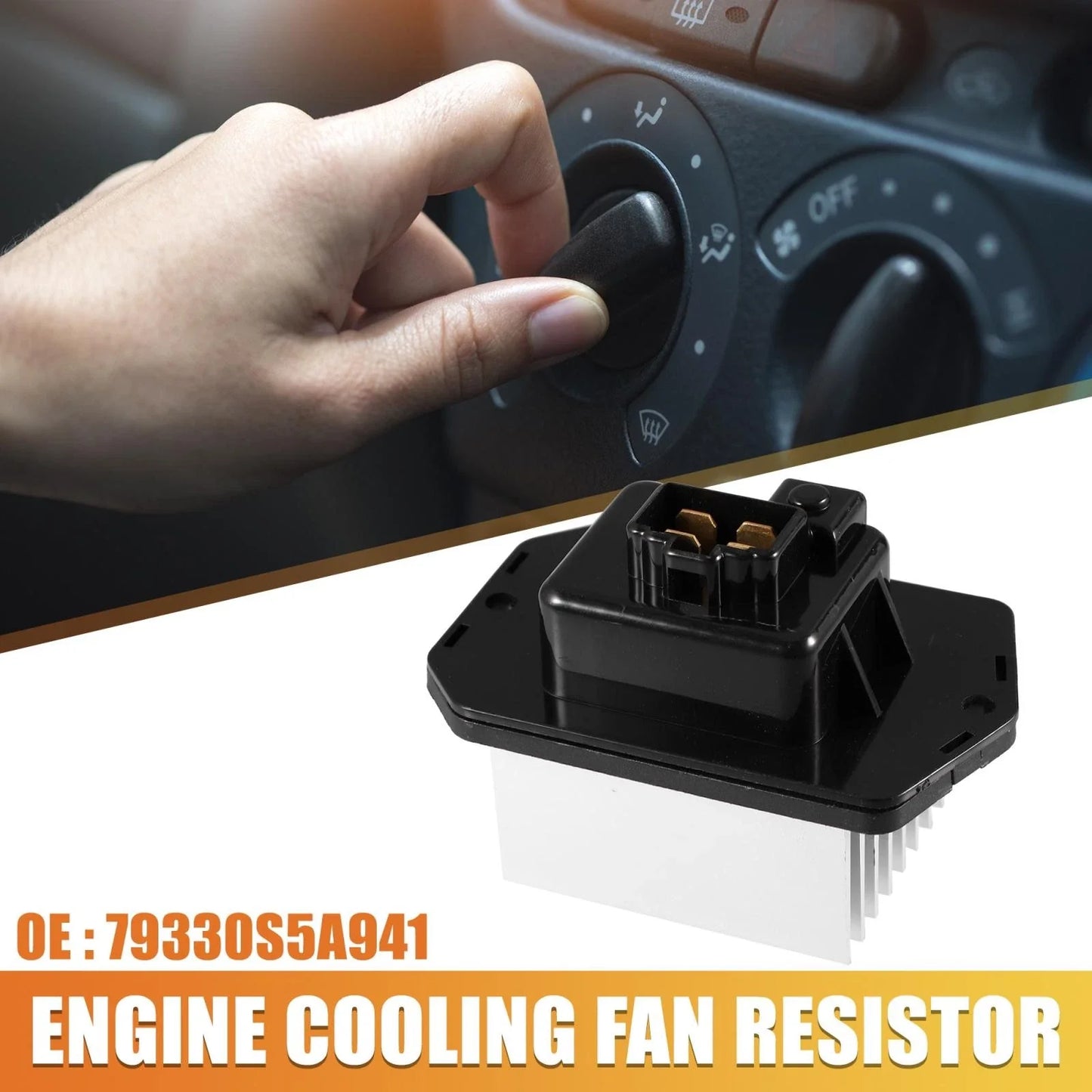 HVAC Fan Blower Motor Resistor for Honda, Subaru, Acura (2000-2023)