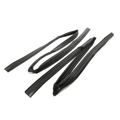 Set of 2 Rear Door Window Glass Run Channels for Honda CR-V (2012–2016)