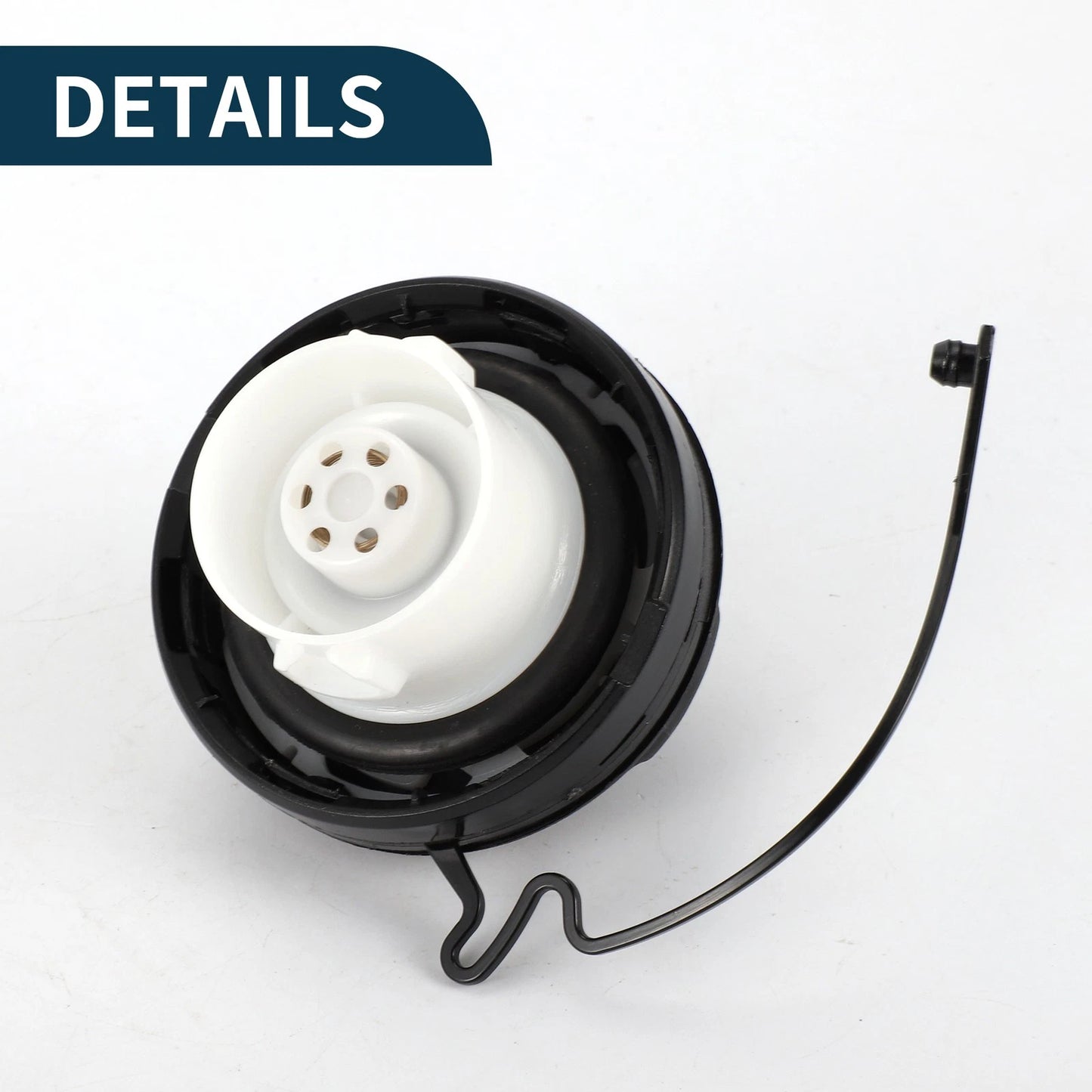Fuel Filler Cap No.7730033070 for Toyota 4Runner (2003–2009) Black White