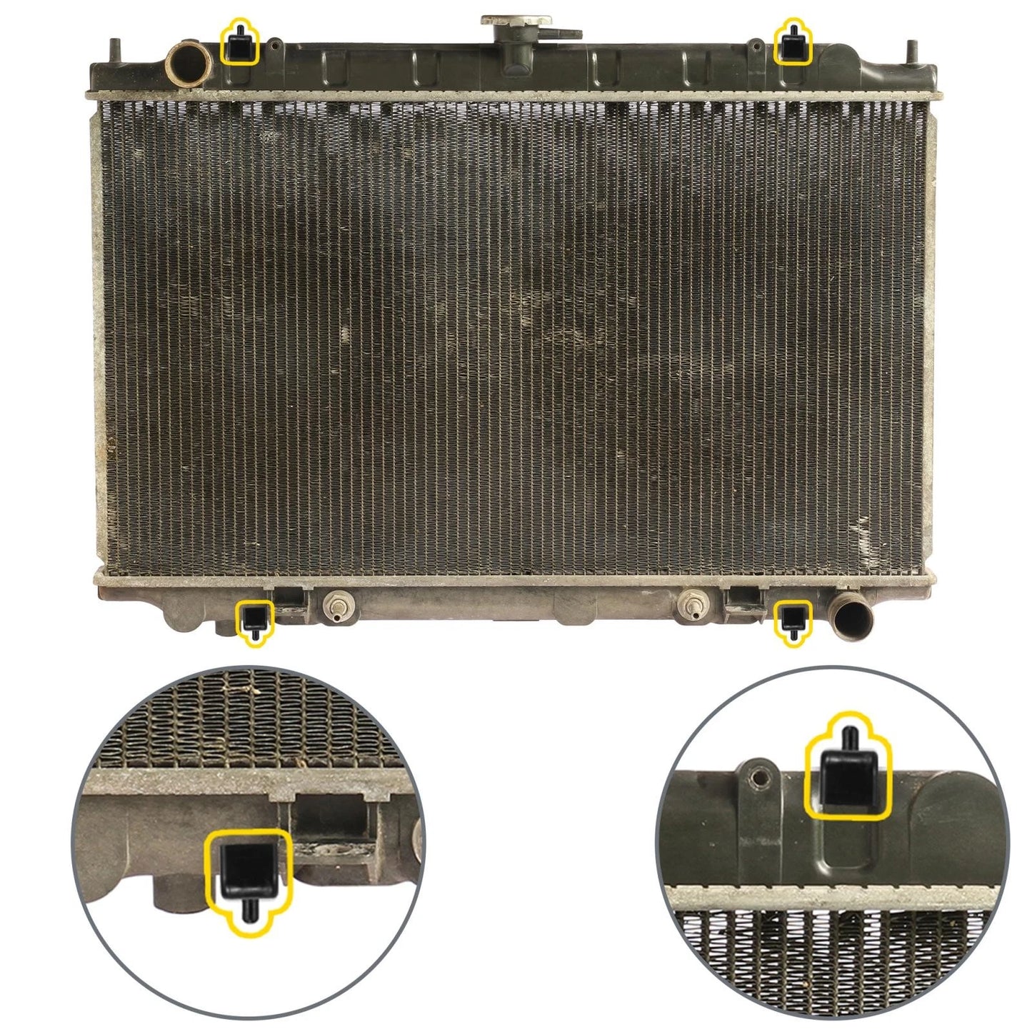 Set of 4 Radiator Isolators Pads for GM 7-1711 (Year Range Not Specified)