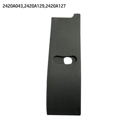 2 x Black Plastics Shift Cover Shifter Slider Shifting Cover for Car