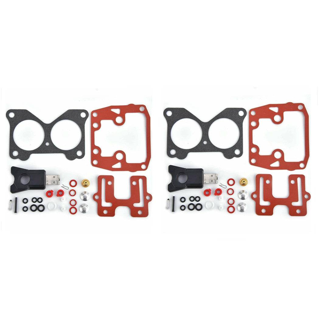 2X Carburetor Rebuild Kit for Johnson Evinrude V4 85-140HP (Year Range)