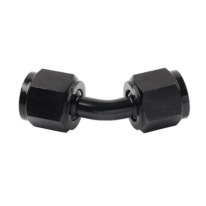4AN Female to Female 45�� Swivel Coupler Fitting Adapter Connector