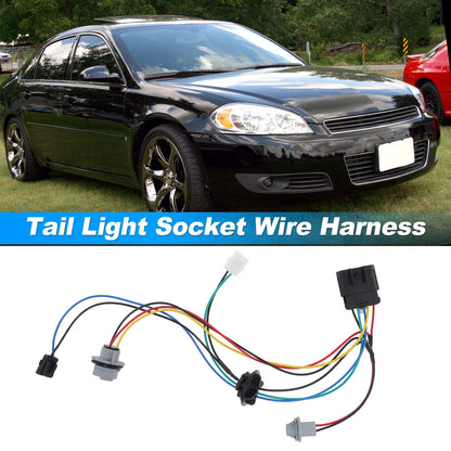 Head Light Bulb Socket Wiring Harness for Chevrolet Impala Monte Carlo (2000–2005)