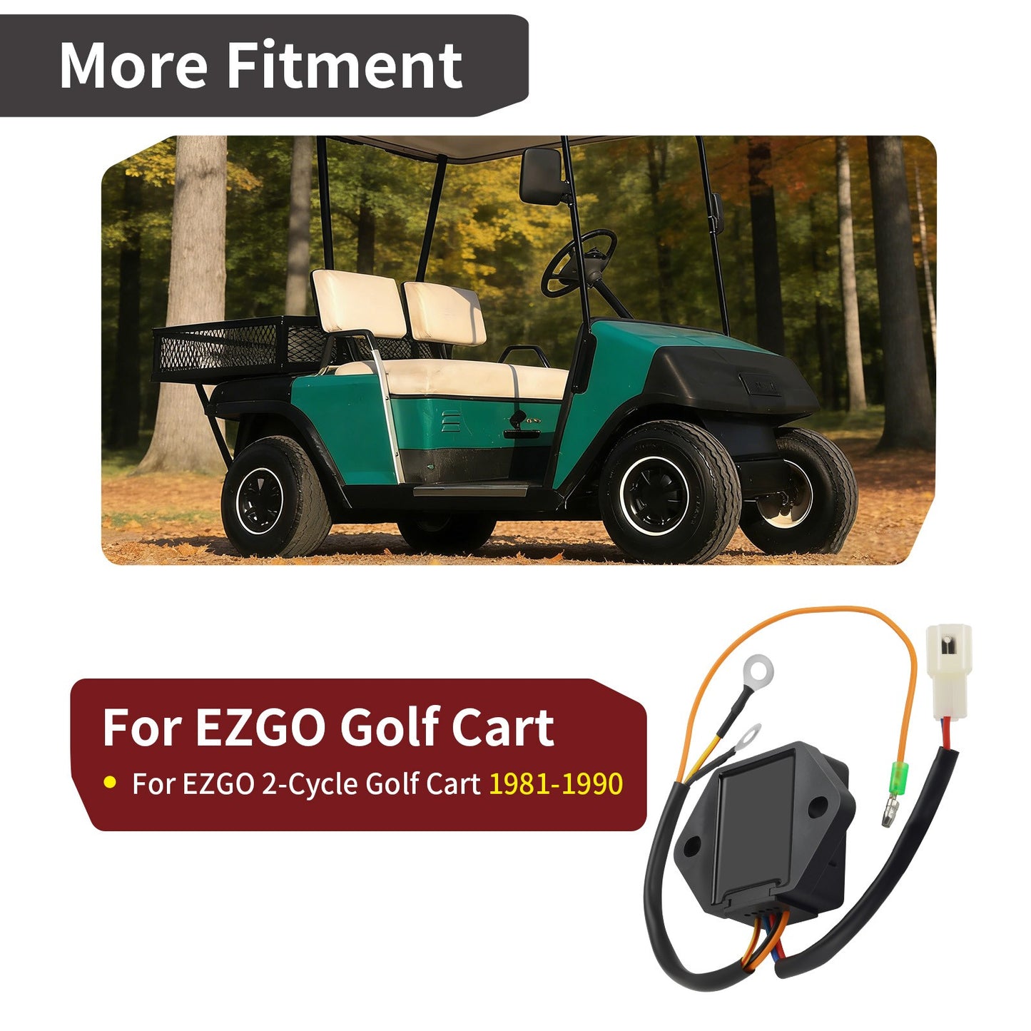Engine Ignitor Assembly for E-Z-GO 2-Cycle Gas Golf Cart (1981–1990)