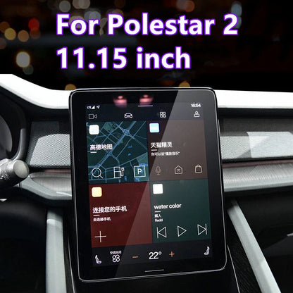 11.15" Touch Screen Protector Film Tempered Glass No Glare For Polestar 2 (2020–2024)