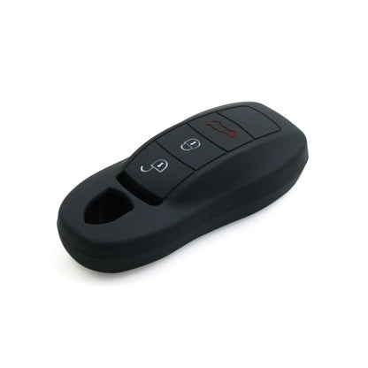 Silicone Key Fob Case Cover for Porsche Macan Cayenne (2014-2023)