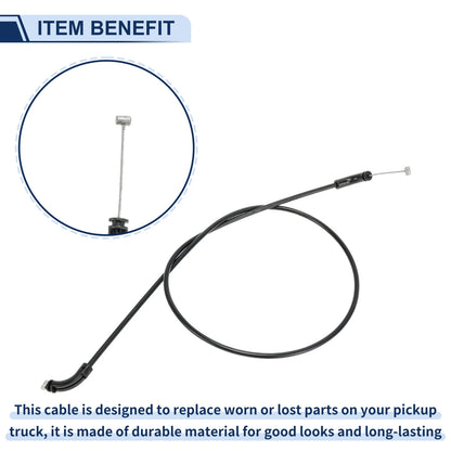 Hood Latch Release Cable for BMW 745i (2002–2005) No. 51238240609