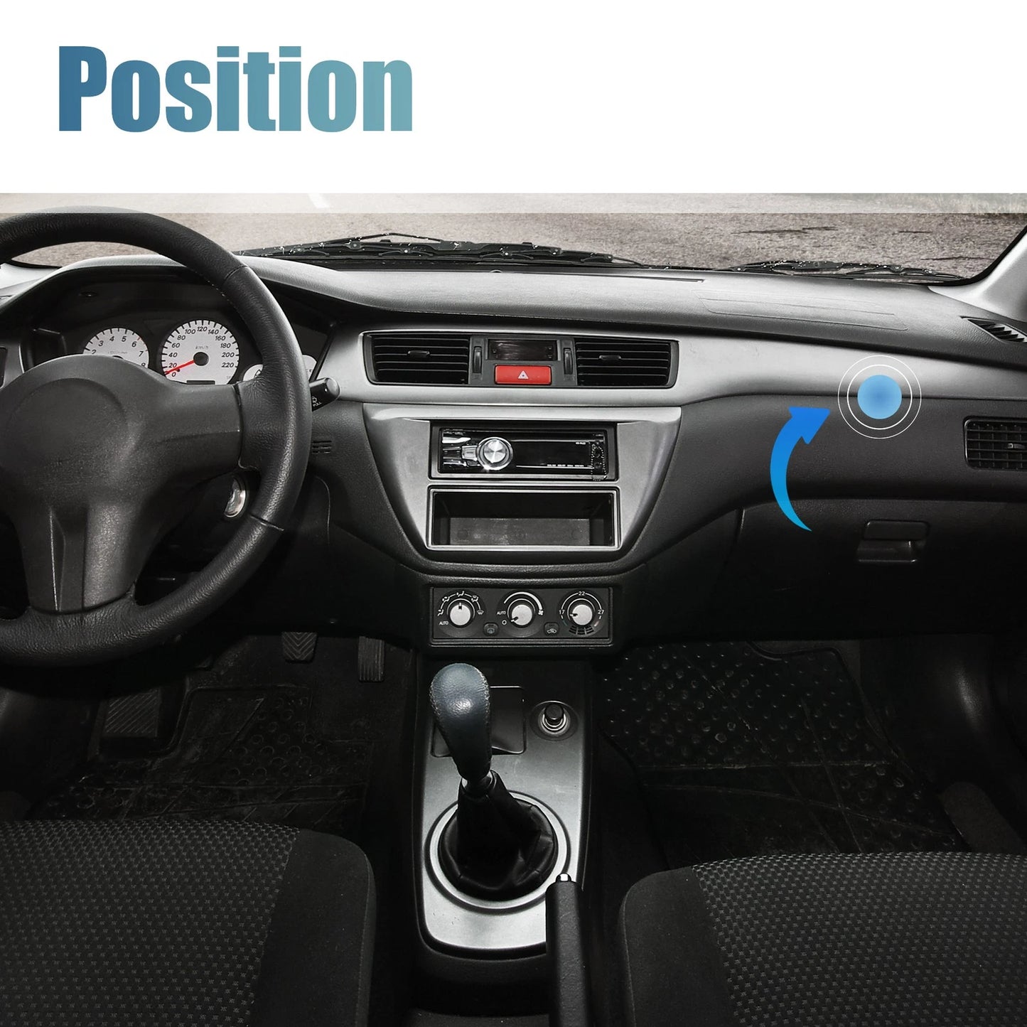 AC Heater Blend Door Actuator 2X 22816167 604924 for Chevrolet Traverse (2013–2017)