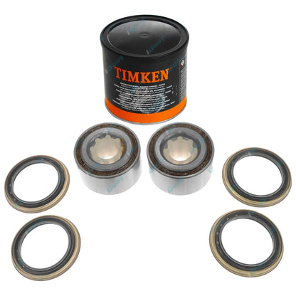 2 x Front Wheel Bearing Kits + Grease for Nissan Skyline R32 R33 R34 1989~2000