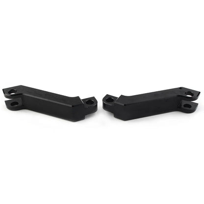 Cut Male Mount Foot Peg Extensions for Harley Sportster, Softail, Road King