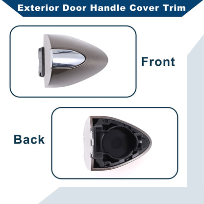 Exterior Door Handle Cover Trim for Buick LaCrosse (2017–2019) Bronze