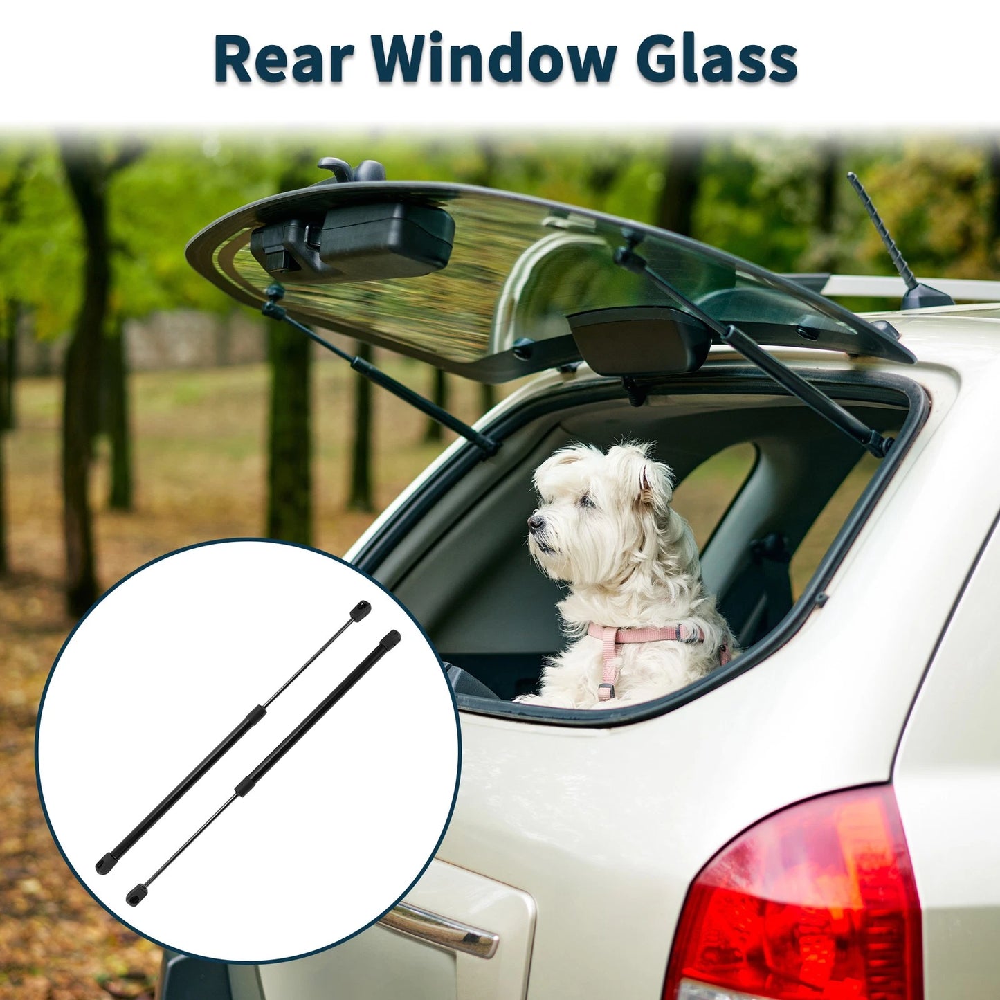Rear Window Glass Lift Supports Struts No. 904606W560 for Nissan Pathfinder (1996–2004)