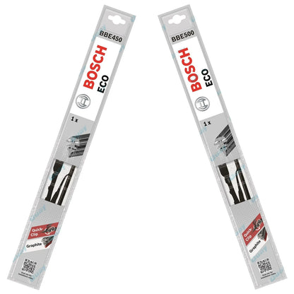 Front Pair Bosch Wiper Blades for Toyota Landcruiser HZJ75 1990~1999