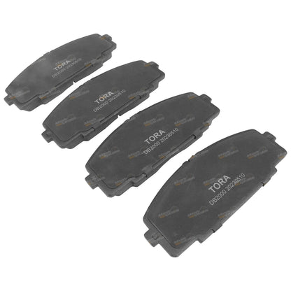 Front Disc Brake Pads Set for Toyota Hiace Van KDH/TRH 200 Series (2005–2012)