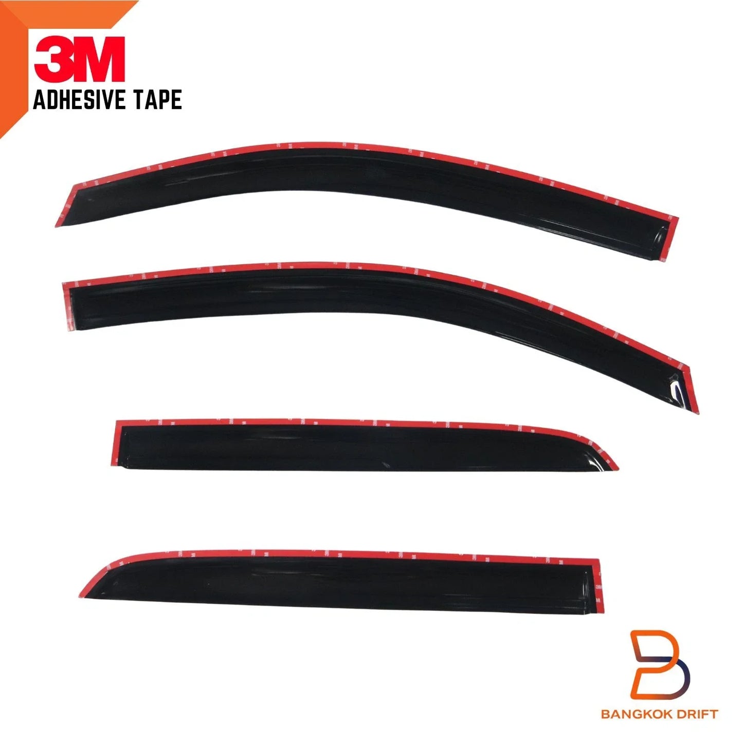 Weather Shield Window Visor Rain Guard for Isuzu D-Max 2012-2019  Door