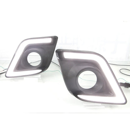 Fog Lamps Day Running Lights w Turn Signal for Toyota Hilux (2015–2017)