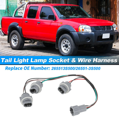 Rear Tail Light Wiring Harness for Nissan Frontier (1998–2002) 26551-3S500