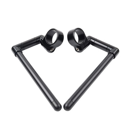 50MM Cafe Racer Clip-On Handlebar for Universal Motorcycles (7/8")