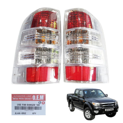 Rear Taillight Lamp Set with Bulbs for Ford Ranger (2008-2011)