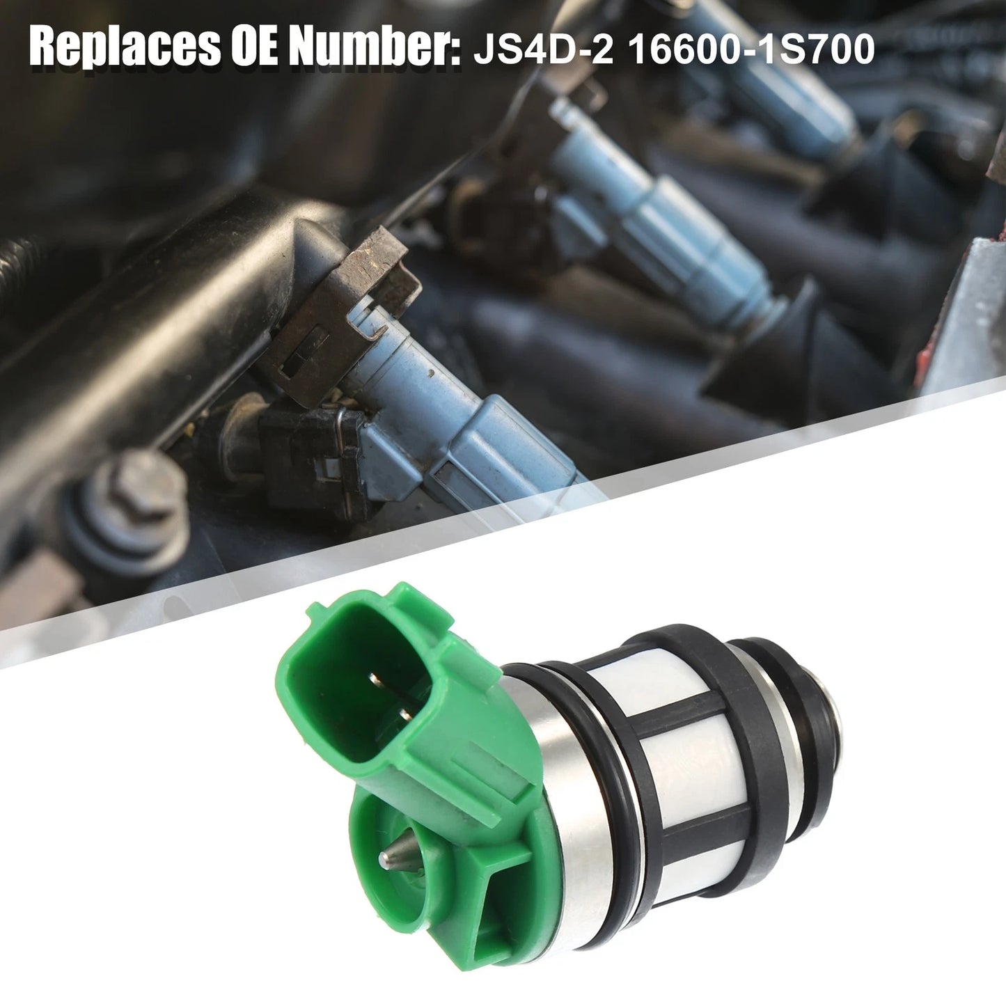 Set of 4 Fuel Injector Nozzles for Nissan Frontier (2005–2021) JS4D-2 16600-1S700