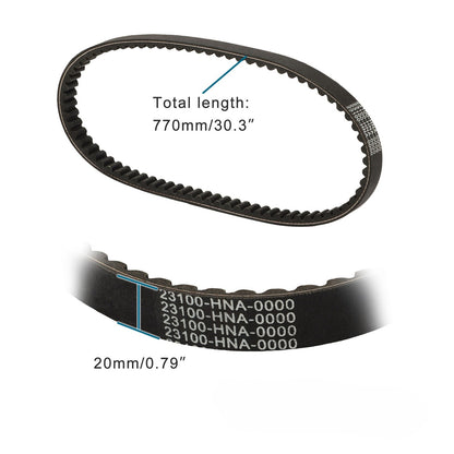 Drive Belt for SYM Citycom 300i (2009–2015)