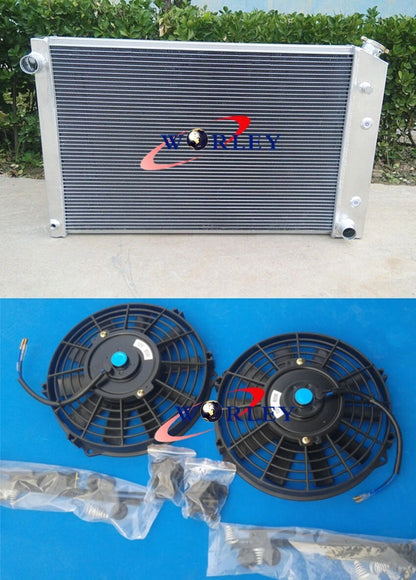 3 Row Radiator with Fan for Chevy C10 C20/K10 K20 Suburban GMC (1973–1987)