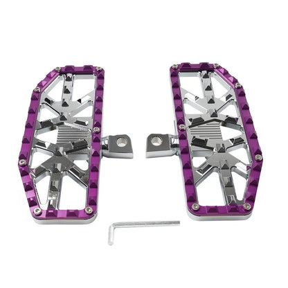 Rear Passenger Footpeg Footrest for Harley Road King Electra Glide Fat Boy