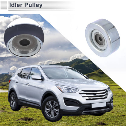 Drive Belt Idler Pulley for Hyundai Sonata (1990–1998) Kia No.MD308882 1 Pc