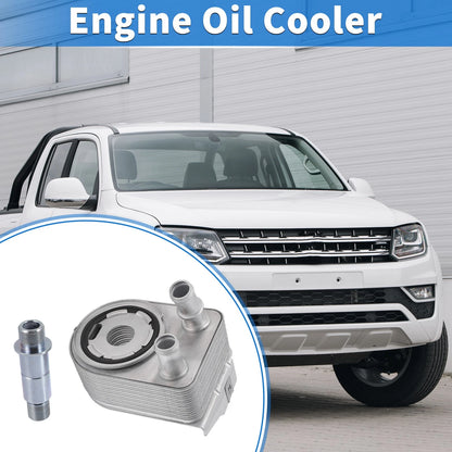 Engine Oil Cooler with Seals & Bolt for Jeep Renegade Cherokee (2015–2023) No.05048119AA