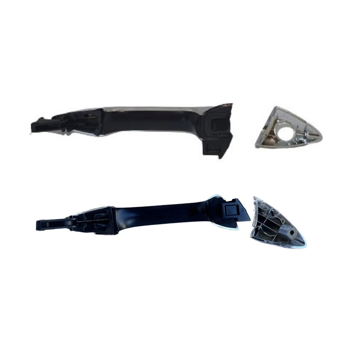 Set of 4 Chrome Door Handles for Hyundai Elantra MD (2011–2015)