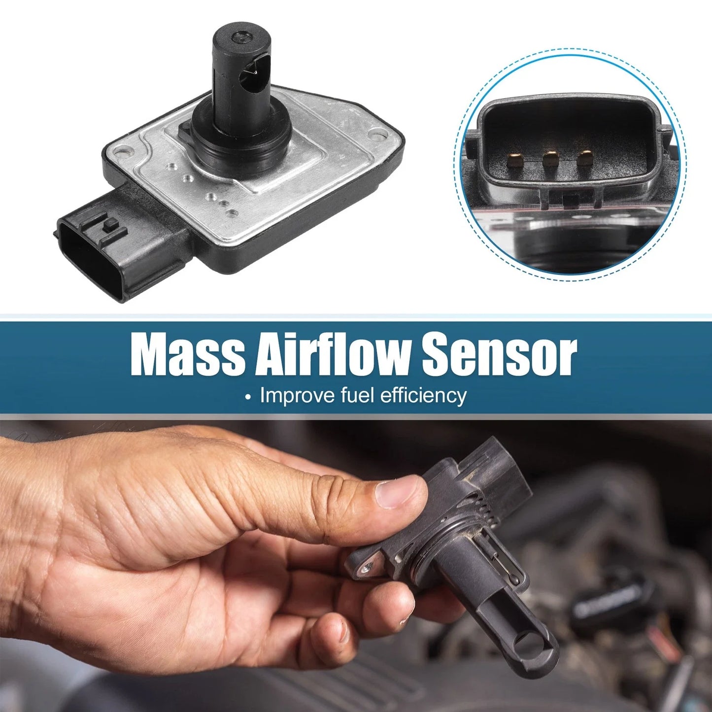 Auto Mass Air Flow Sensor for Suzuki Esteem GL Wagon 5-Door (1999-2002)