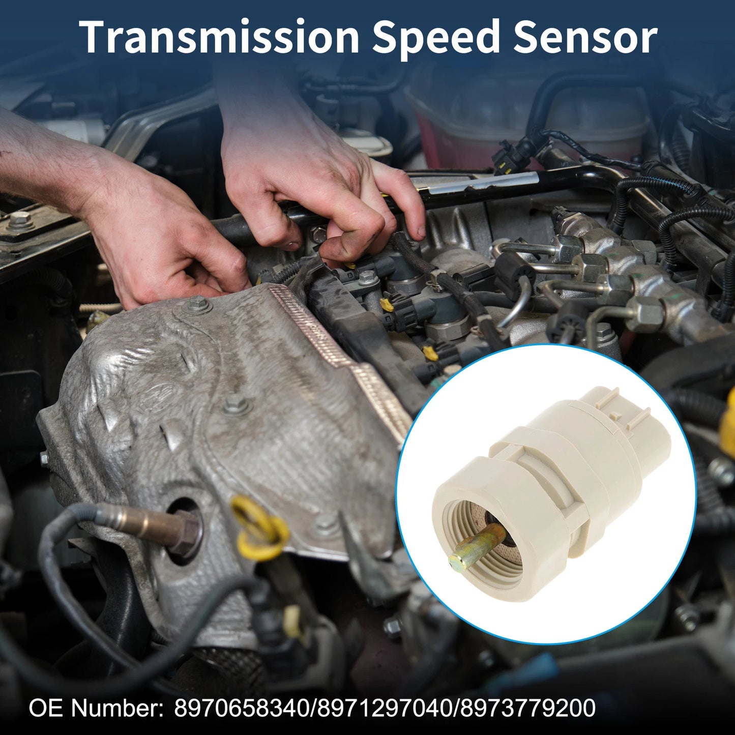 1 Pc Transmission Speed Sensor for Isuzu NPR-XD (2015-2019)