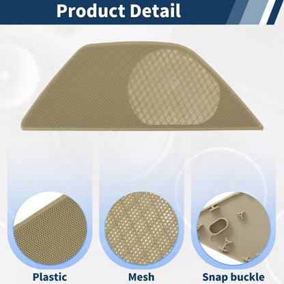 Speaker Grills Cover for BMW 5 Series (2010–2017) Right Door Plastic Cream