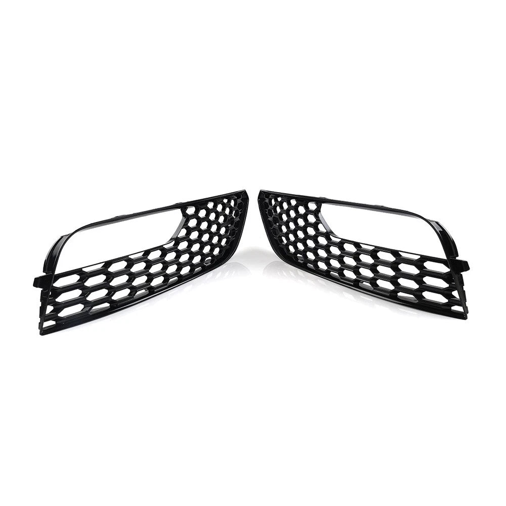 Front Bumper Grille Fog Light Lamp Cover for Audi A4 B9 Sline S4 (2018–2020)