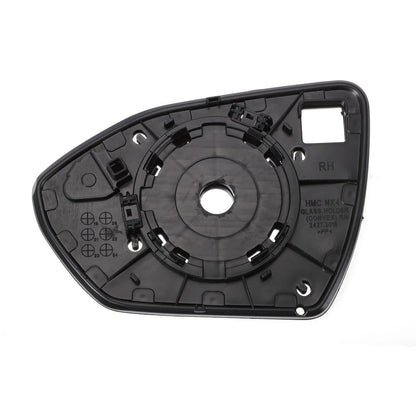 Right Side White Glass Mirror with Back Non-Heated for Hyundai Tucson (2022-2024)