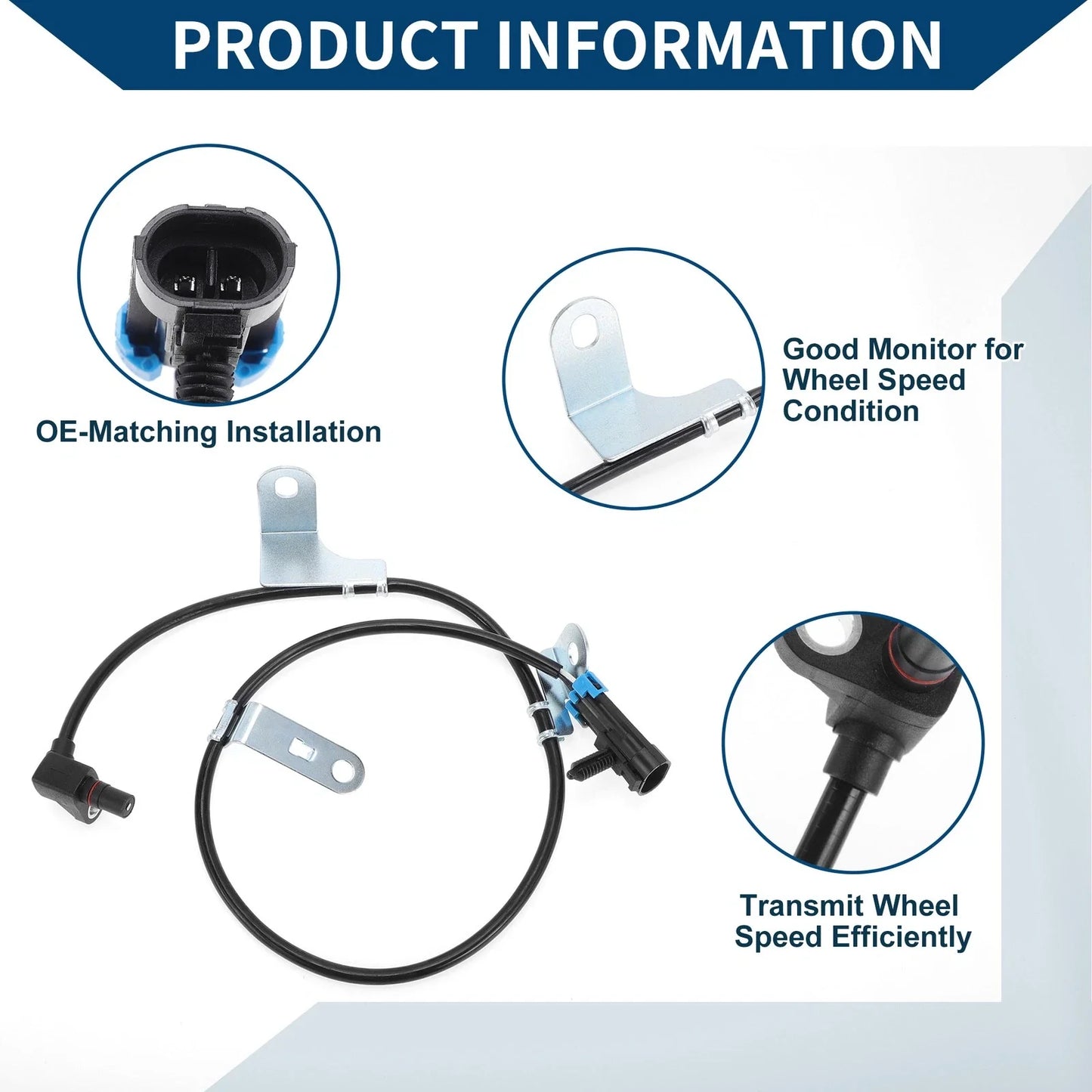 ABS Wheel Speed Sensor for Chevrolet C1500 Suburban (1992-1999)