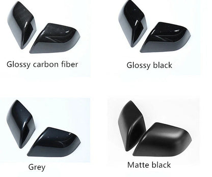 2 x Rearview Mirror Cover Caps for Tesla Model 3