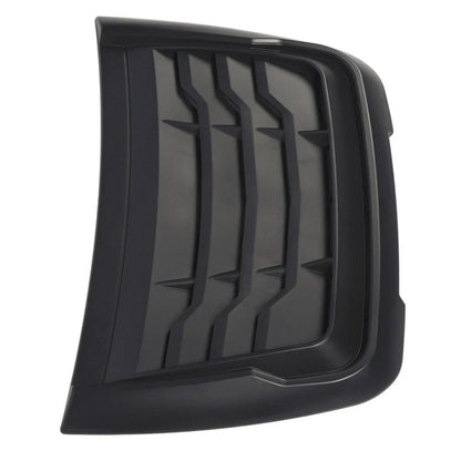 Black ABS Plastic Hood Vent Scoop Cover for Car Air Intake Grille Trim