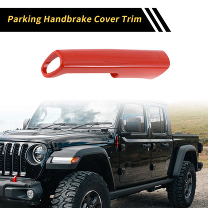 Parking Handbrake Cover Trim for Jeep Wrangler JK JKU (2011–2017) Red